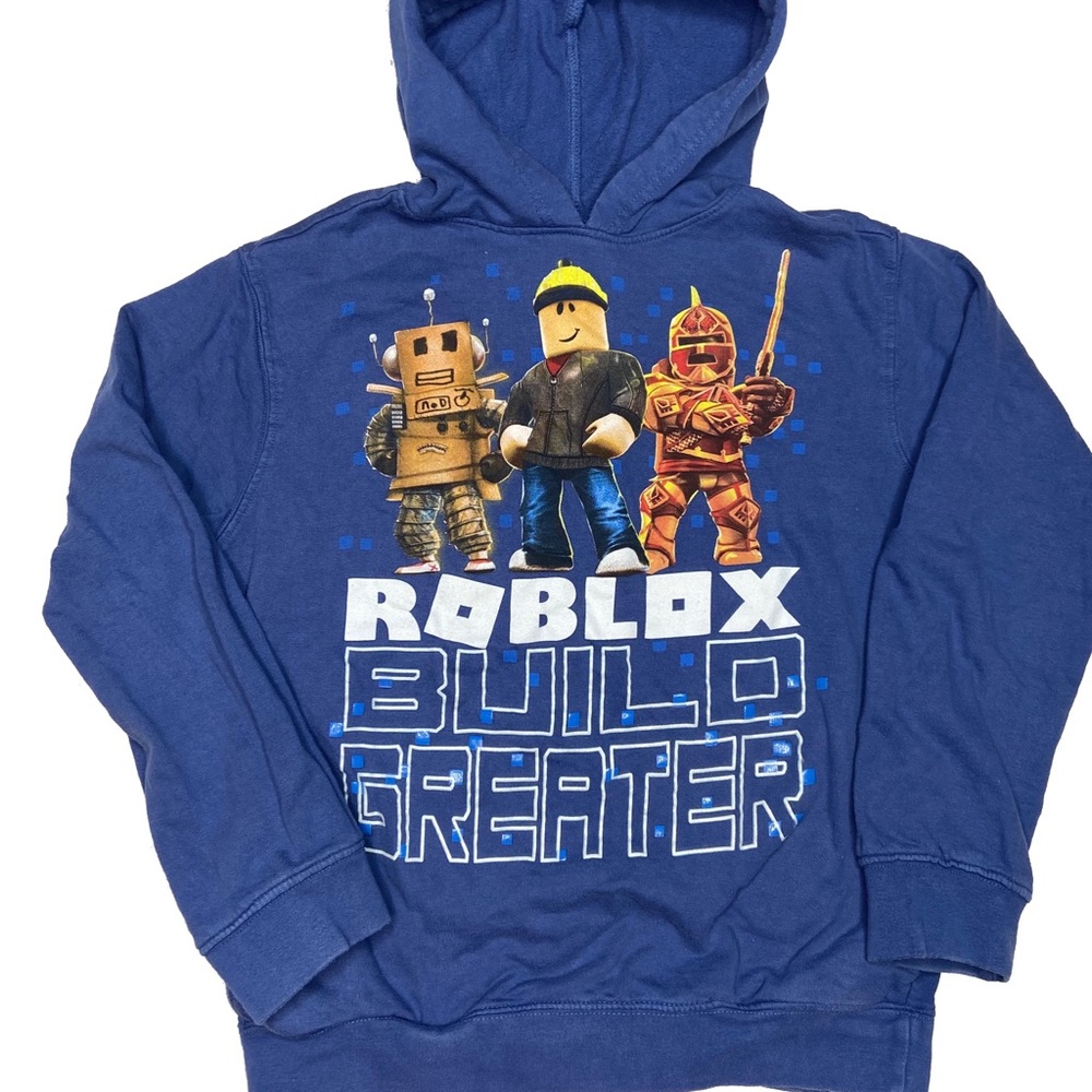 Boys Medium ROBLOX Hooded Sweatshirt